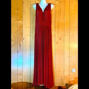 Banana Republic Long Red Maxi dress